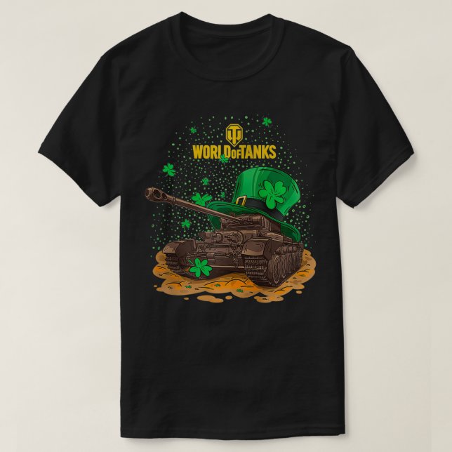 World of Tanks St Patrick's Day Comet Zip (Design devant)