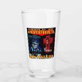 World of Vampires NEW YORK CITY Glass Glas