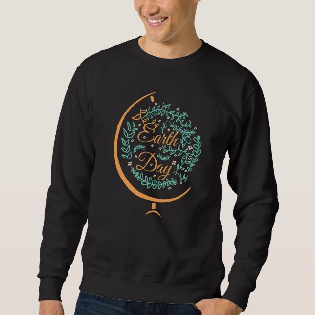 World Ornament Globe Pro Environment N Sweatshirt (Vorderseite)