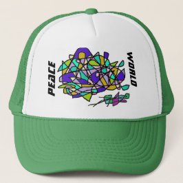 World Peace Hat Truckerkappe