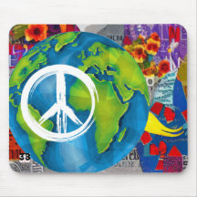 World Peace Mouse Pad