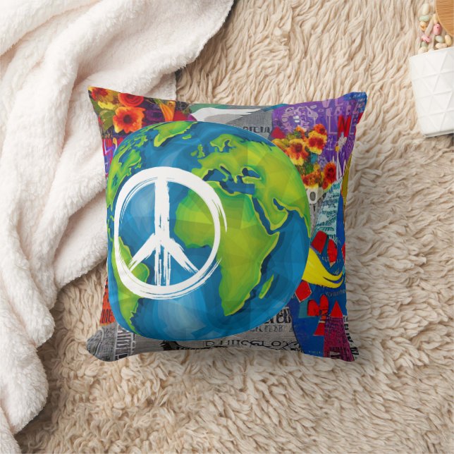 World Peace Throw Kissen (Decke)