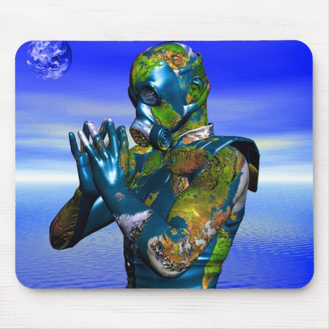 World Pollution Mousepad (Vorne)