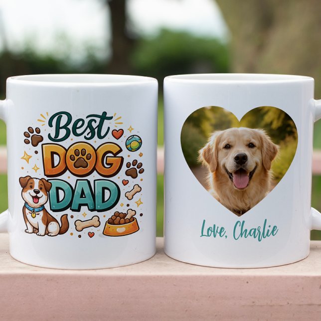 World’s Best Dog Dad | Custom Father’s Day Kaffeetasse (World’s Best Dog Dad | Custom Father’s Day Coffee Mug
)