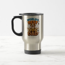 World’s Best Dog Dad | Custom Father’s Day Reisebecher