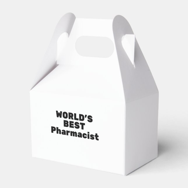 World’s best Pharmacist Geschenkschachtel (Vorderseite)