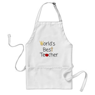 World’s Best Teacher Cool School Supplies Schürze
