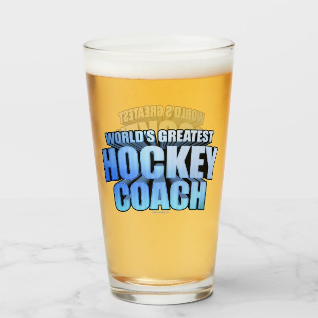 World’s Greatest Hockey Coach Glas (Vorne (Gefüllt))