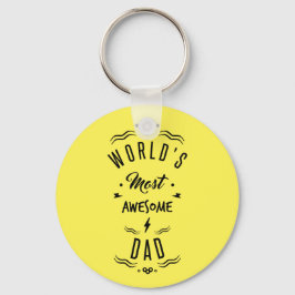 World’s most awesdad schlüsselanhänger