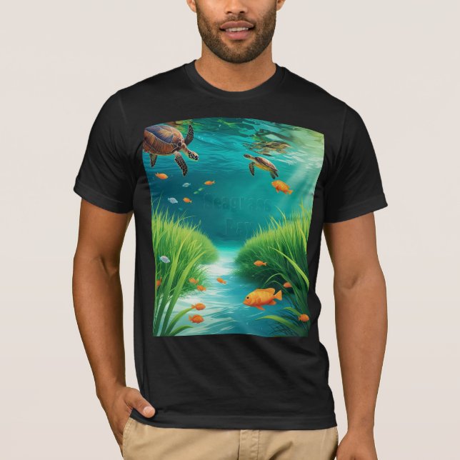 World Sea grass Day T-Shirt (Vorderseite)