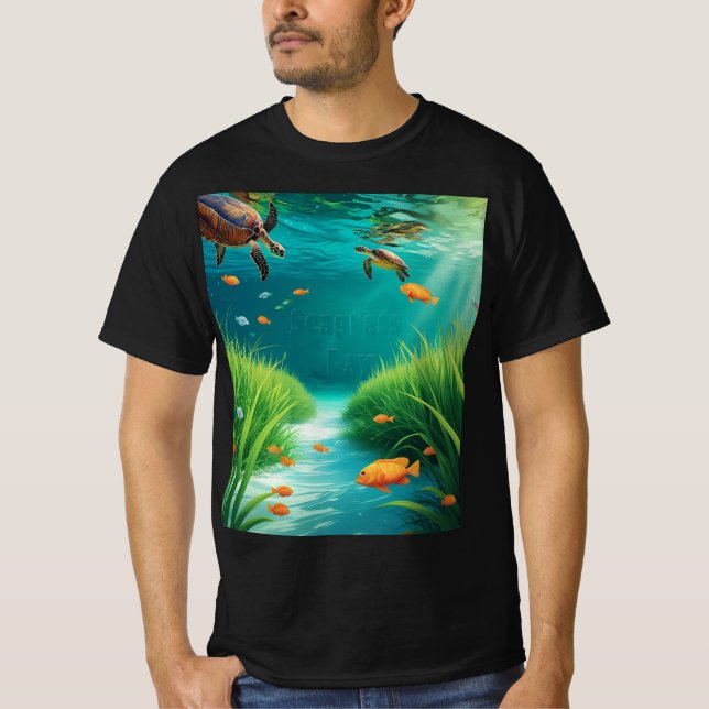 World Sea grass Day T-Shirt (Vorderseite)
