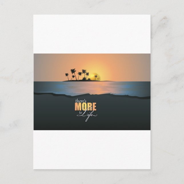 World Sunset Collection Postkarte (Vorderseite)