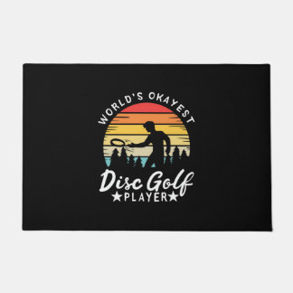 World Token Golf Player Fußmatte