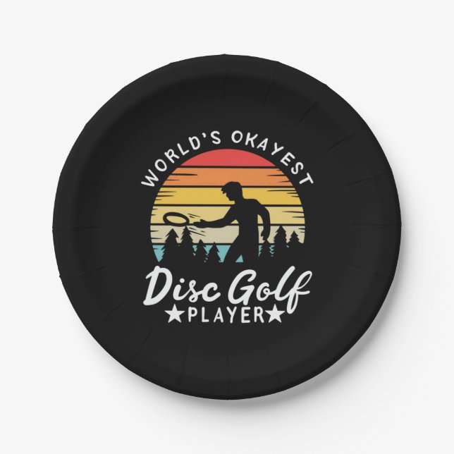 World Token Golf Player Pappteller (Vorderseite)