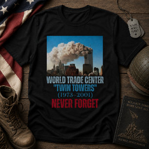World Trade Center (1973–2001) „Twin Towers“ T-Shirt
