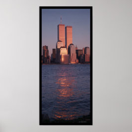 World Trade Center in Sunset Poster