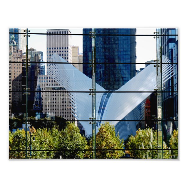 World Trade Center Transporthub, NY Fotodruck (Vorne)