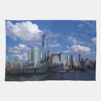 World Trade Center WTC der Hudson Manhattans NYC Handtuch
