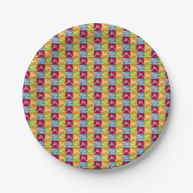 World Travel Holdings Plate Pappteller (Vorderseite)