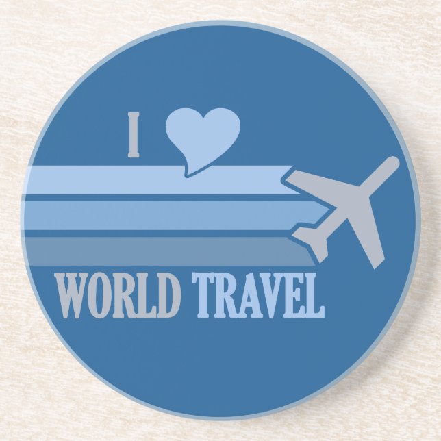 World Travel Untersetzer (Vorne)