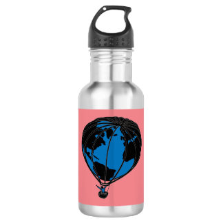 World Travel Water Flasche Edelstahlflasche