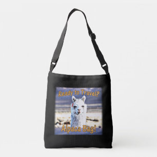 World Traveller - Funny Alpaca Bag Tragetaschen Mit Langen Trägern