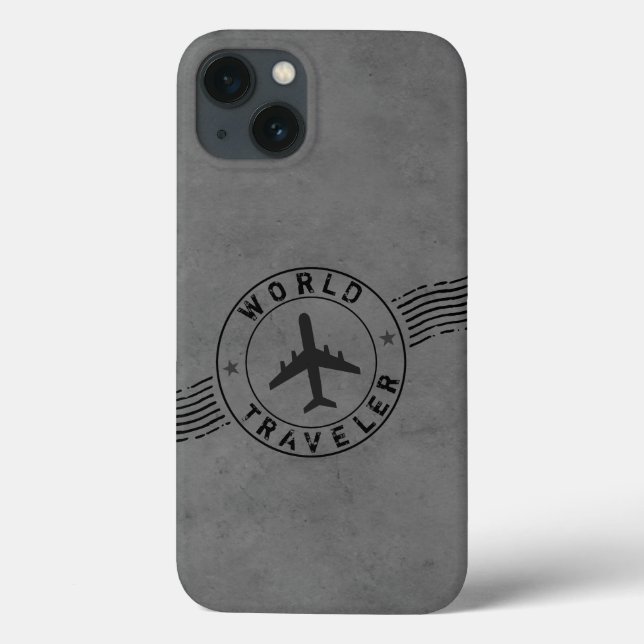 World Traveller Phone Case (Rückseite)