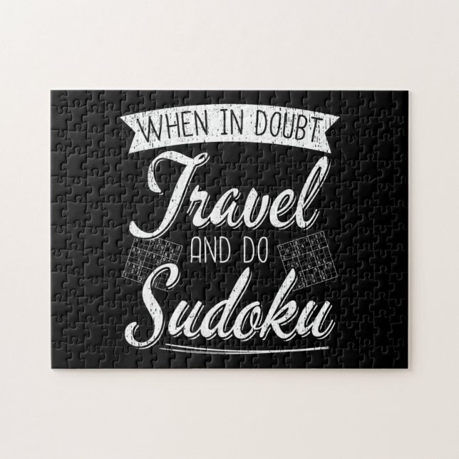 World Traveller Sudoku Puzzle Lover (Horizontal)