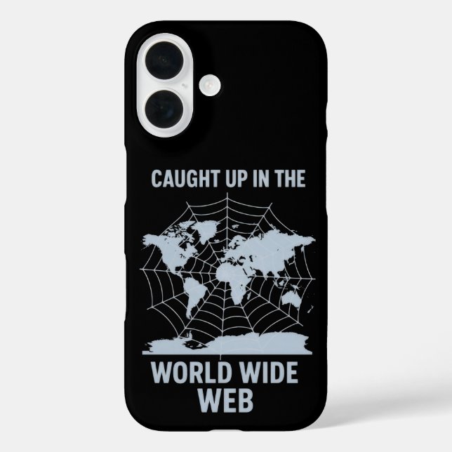 World Wide Web Phone Case (Rückseite)