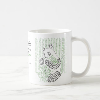 World Word Bamboo Panda Tasse