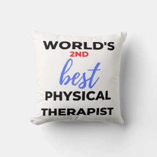 World's 2nd Best Physical Therapist 2 Kissen