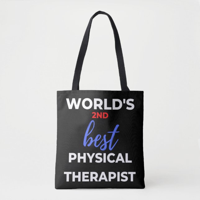 World's 2nd Best Physical Therapist Tasche (Vorderseite)