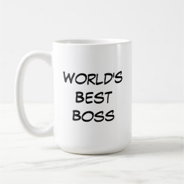 Worlds Best Boss Kaffeetasse
