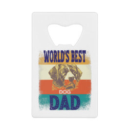 world's best dog dad geldbeutel flaschenöffner