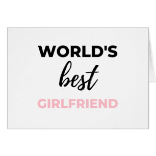 World's Best Girlfriend Black