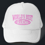 World's Best Grandma Truckerkappe<br><div class="desc">World's Best Grandma t-shirts and gifts</div>