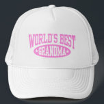 World's Best Grandma Truckerkappe<br><div class="desc">World's Best Grandma t-shirts and gifts</div>