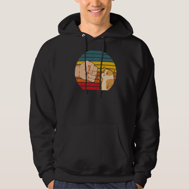 World's Best Hamster Dad Costume For Animal Lovers Hoodie (Vorderseite)