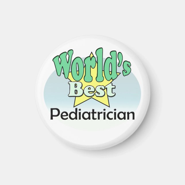 World's Best Pediatrician Magnet (Vorne)