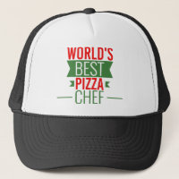 World's Best Pizza Chef - red white green