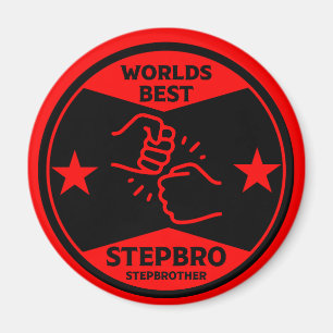Worlds Best Stepbrud Magnet