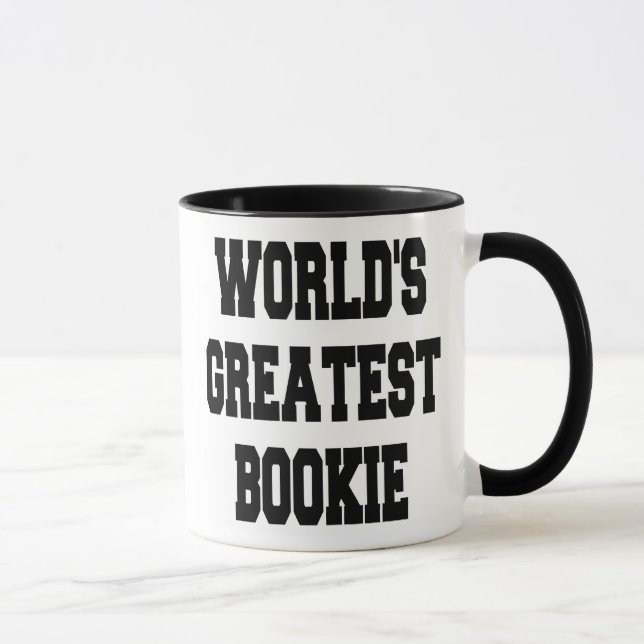 Worlds Greatest Bookie Tasse (Rechts)