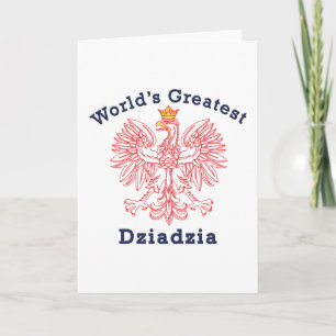 World's Greatest Dziadzia Eagle Karte