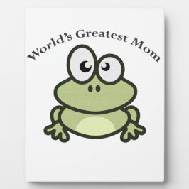 World's Greatest Mom Fotoplatte