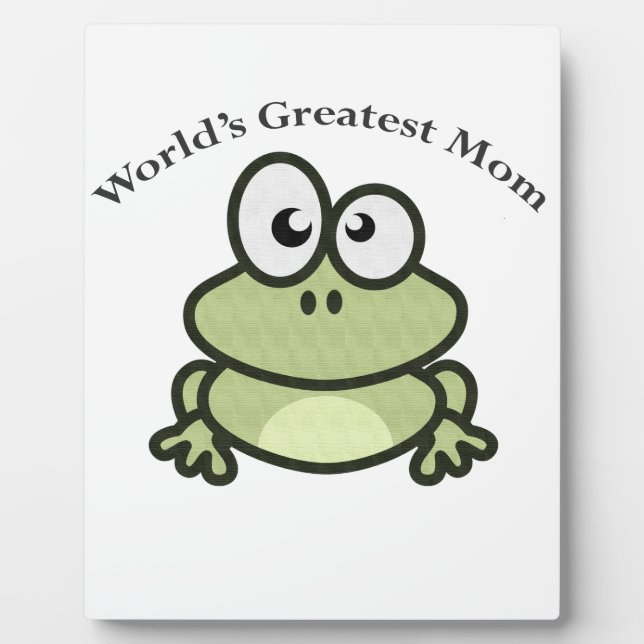 World's Greatest Mom Fotoplatte (Vorderseite)