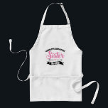 World's greatest sister-in-law from brother-in-law schürze<br><div class="desc">brother-in-law sister-in-law world's greatest family christmas birthday gift wedding engagement marriage</div>
