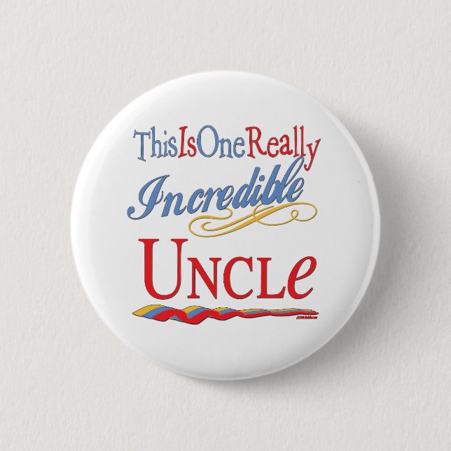 World's Greatest Uncle Button (Vorderseite)