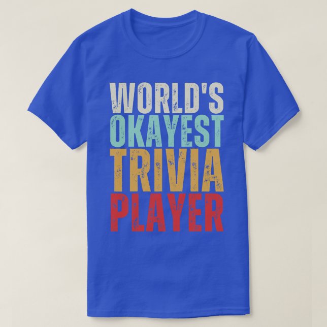 Worlds Token Trivia Player T-Shirt (Design vorne)