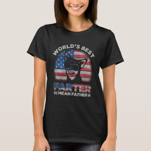Worldu2019s Best Farter I Gemein Pater Best Vater T-Shirt