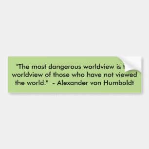 Worldview Autoaufkleber
